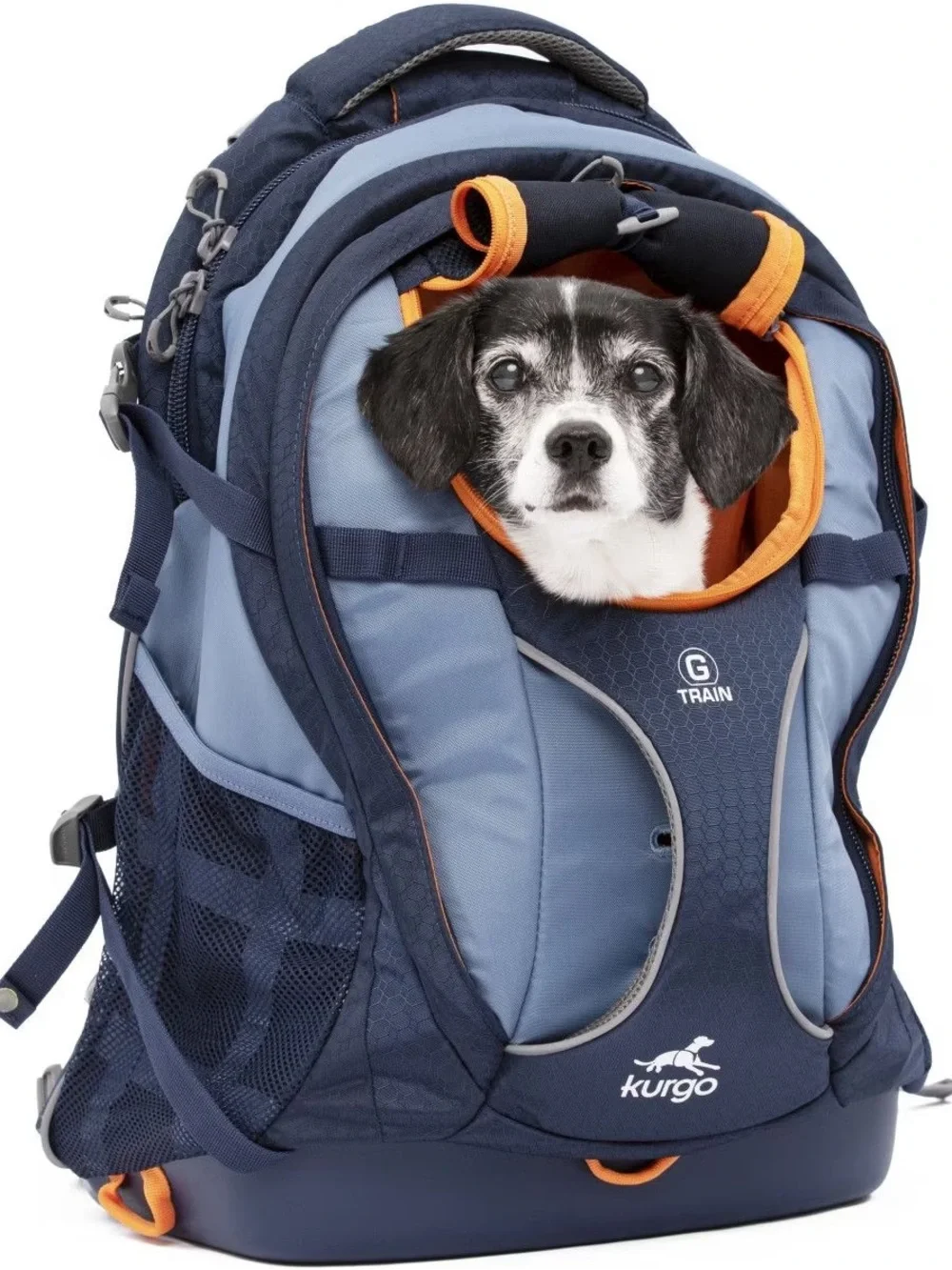 *New* Kurgo G-Train Dog Carrier Backpack, Navy Blue